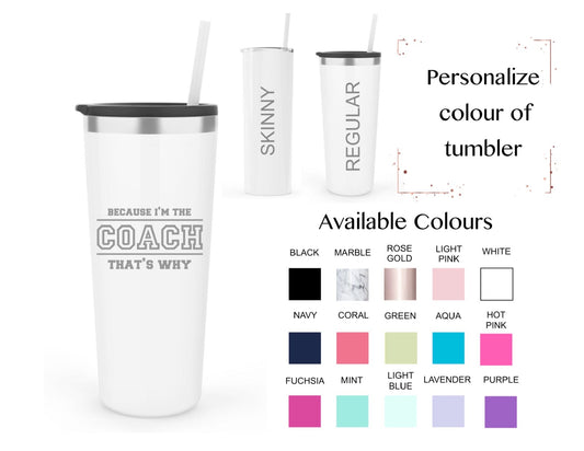 Coach 4 - Cold/Hot Tumbler